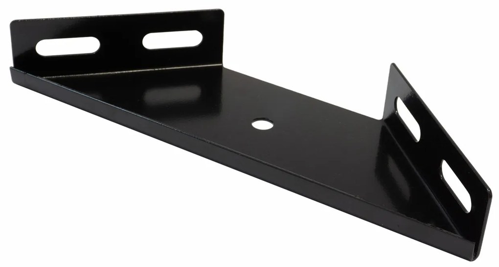 Coltar metalic pentru imbinare rame pat, 235x165x135x32x1 mm, vopsit negru