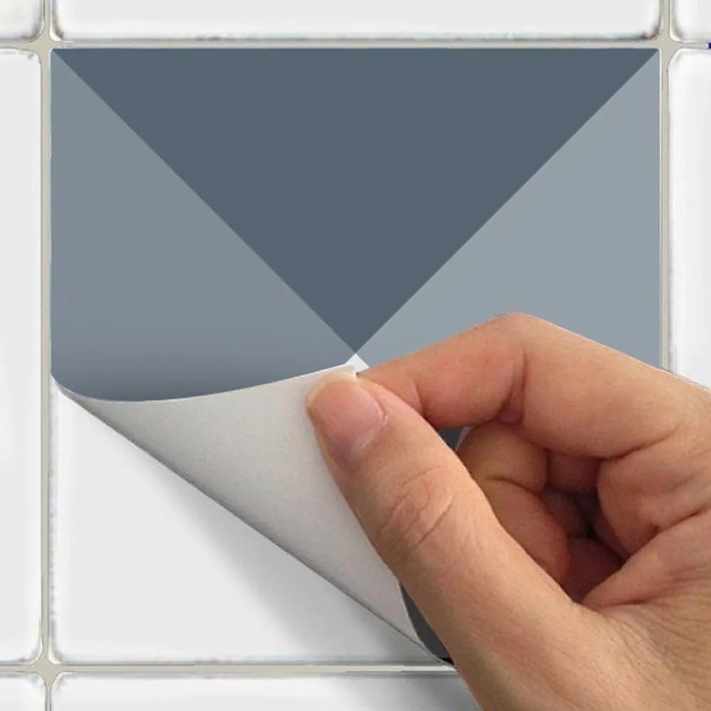 Set 24 autocolante Ambiance Azulejos Shades, 15 x 15 cm