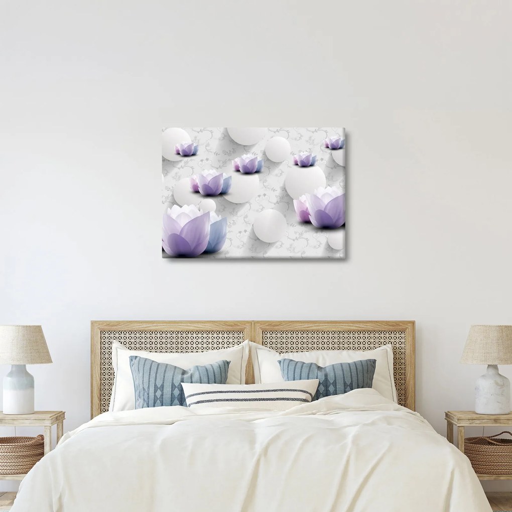Tablou cu flori (70x50 cm)