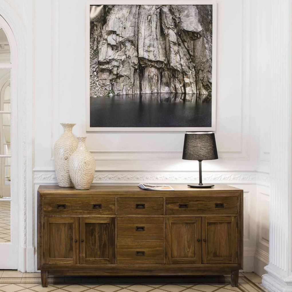 Lampa de masa / Veioza moderna design elegant SAVOY neagra