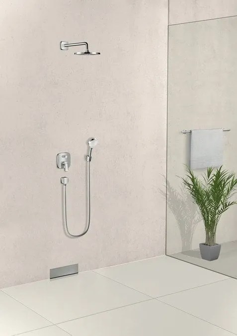 Palarie de dus Hansgrohe Crometta S 240, 1 jet, crom - 26723000