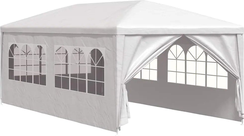vidaXL Cort de petrecere, alb, 3 x 6 m