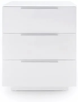 Noptieră ROCKY XXL albă