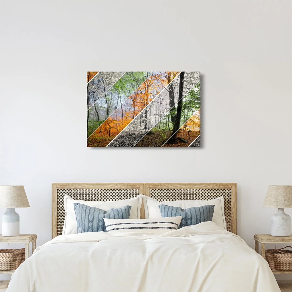 Tablou - Schimbarea anotimpurilor (90x60 cm)