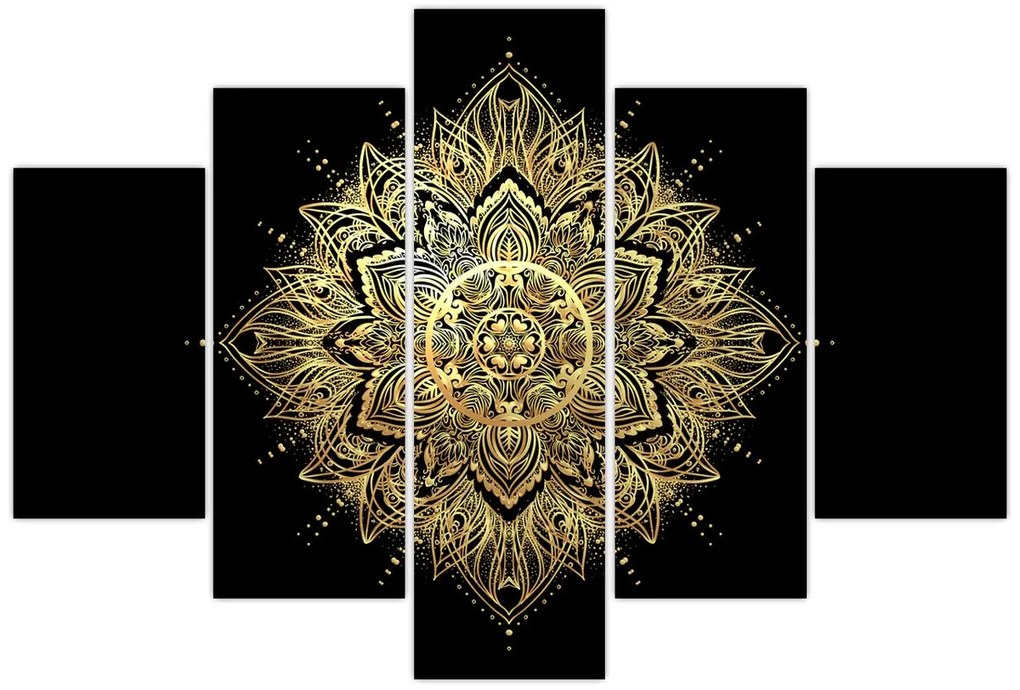 Tablou - Mandala bogăției (150x105 cm)