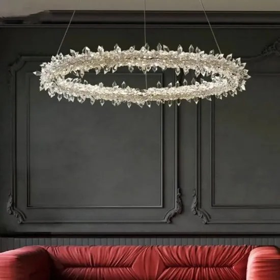 Lustra LED, Elit's Navarro, Gold 60, 36w