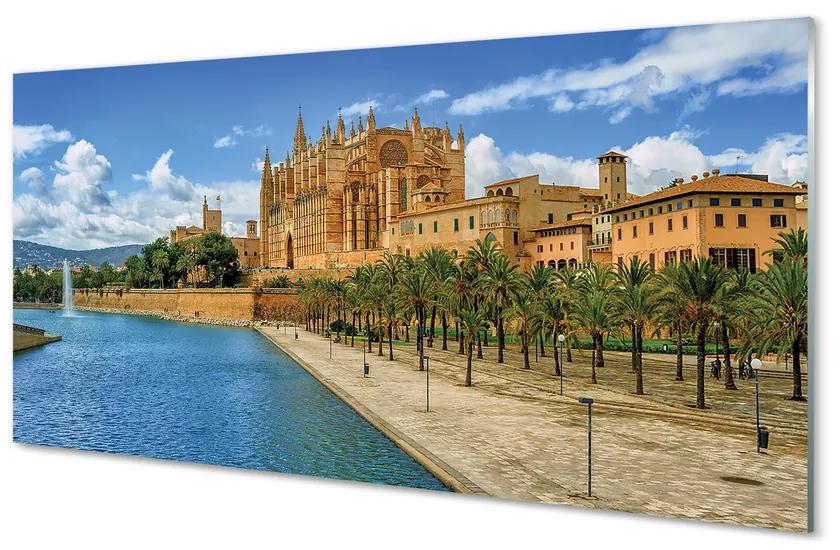 Tablouri acrilice Spania gotic catedrala de palmier