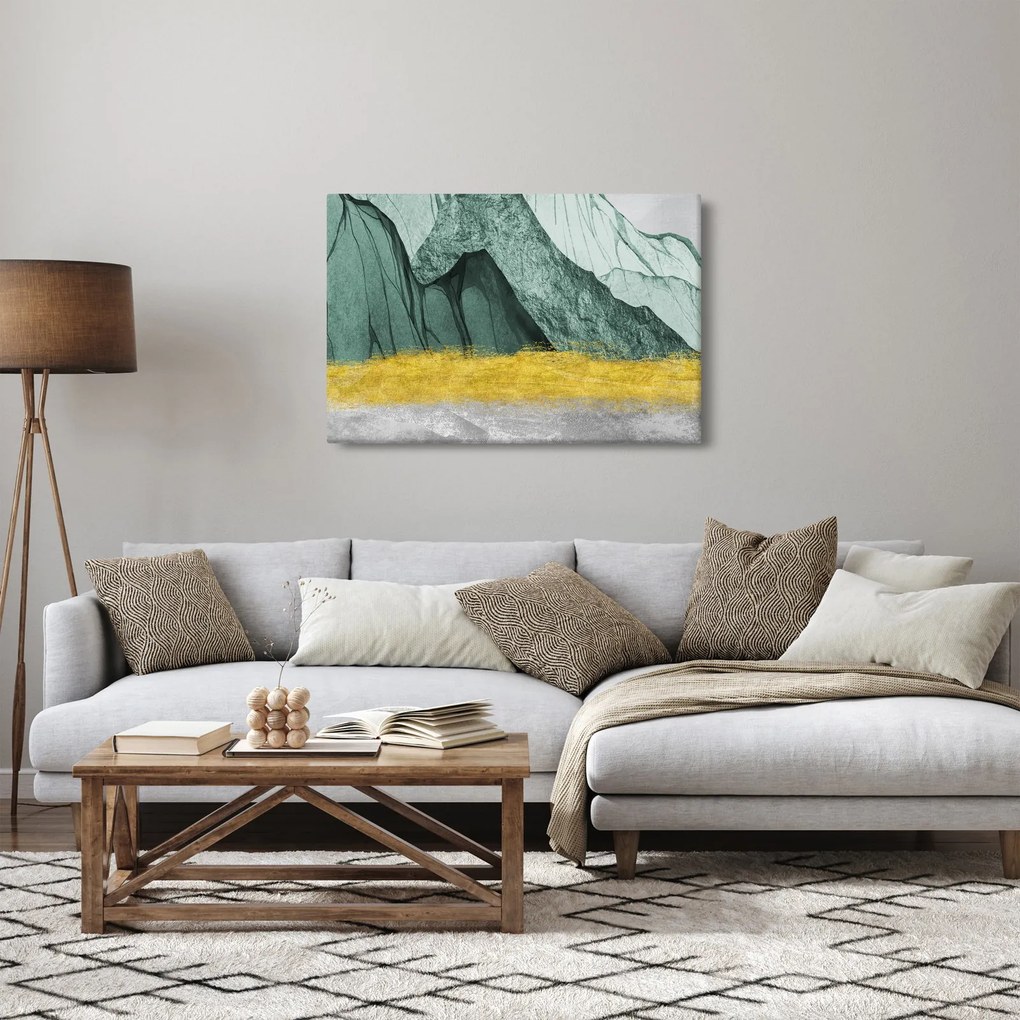Tablou - Munții Smarald N⁰2 (90x60 cm)