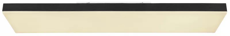 Plafoniera LED Doro 41594D4, cu telecomanda, 24W, 1800lm, lumina calda+neutra+rece, IP20, alba+neagra, Globo Lighting