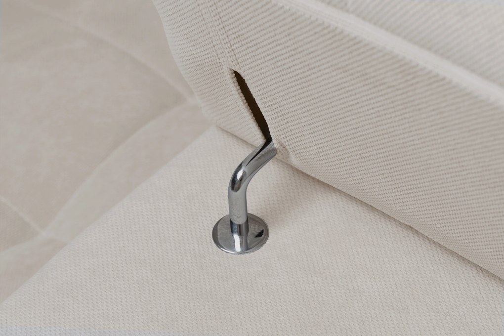 Colțar extensibil Nardo L dreapta - bej pluș Pretty 03