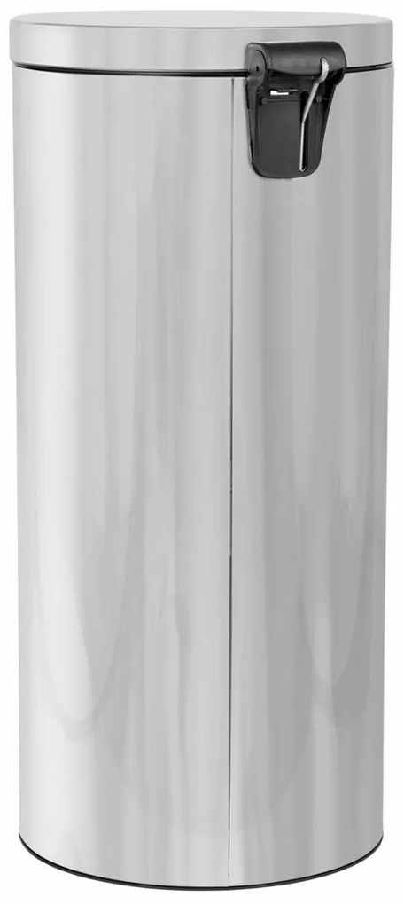 Alda Coș de gunoi cu pedală Freedom Fresh 30 l,oțel inoxidabil lucios, 30 l