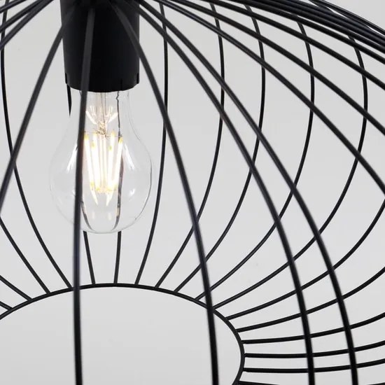 Lustră pe cablu KAGO 1xE27/60W/230V Briloner 4023-015