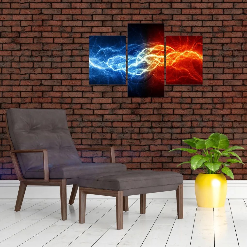 Tablou cu tensiunea de curent (90x60 cm)