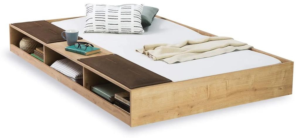 Sertar pat multifunctional pentru camera copii si adolescenti Colectia Mocha 90x190 cm