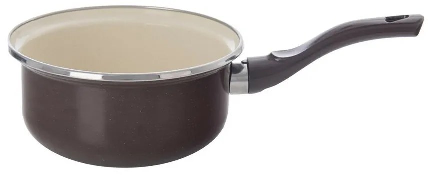 Orion Cratiță emailată cu margine Brown, diametru16 cm, diam. 16 cm
