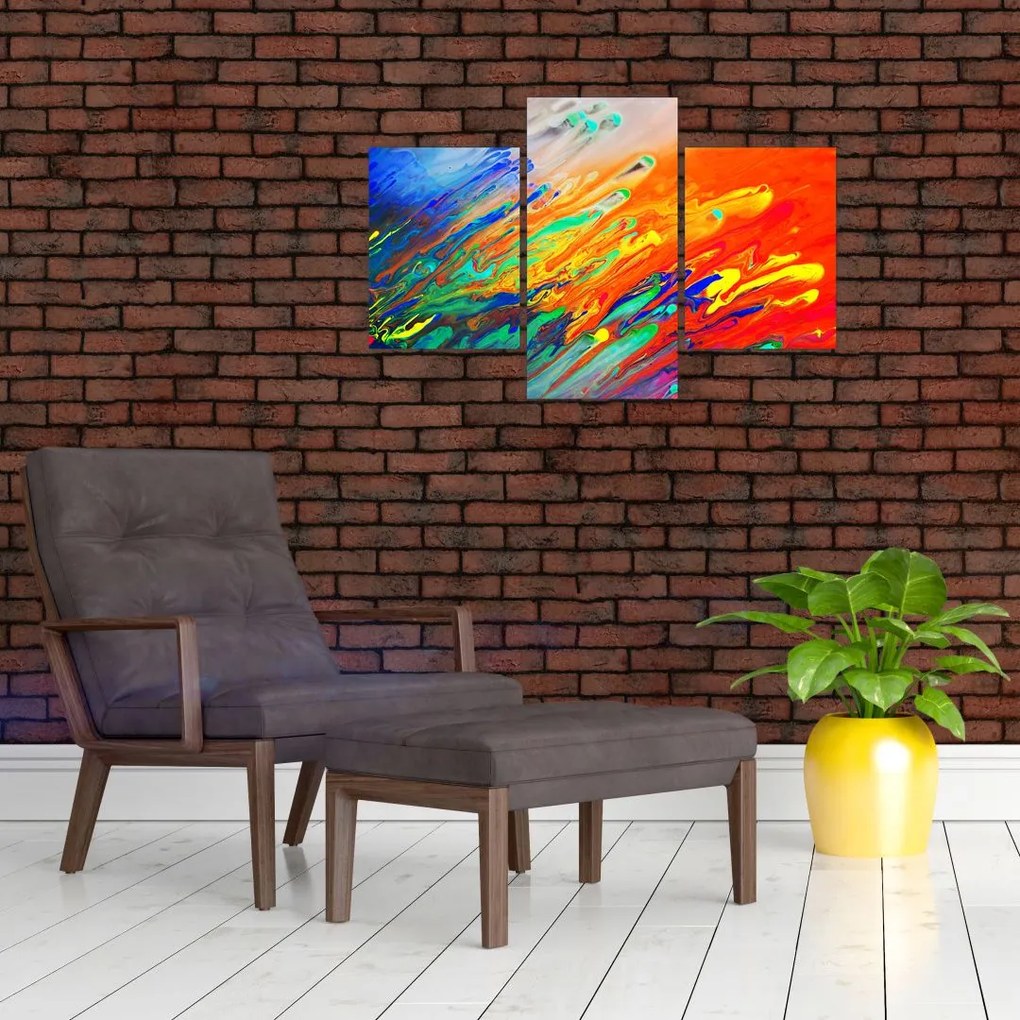 Tablou - Abstract colorat (90x60 cm)