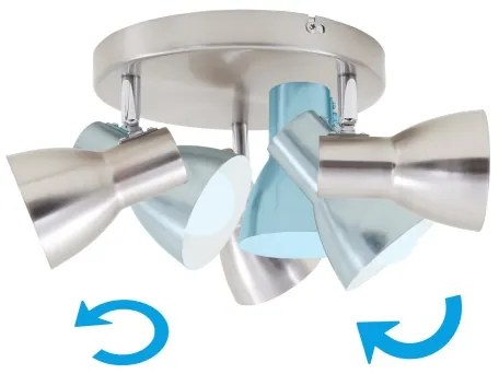 Spot Briloner 2860-032 3xE14/25W/230V