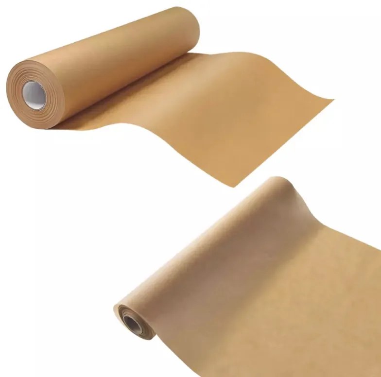 Hartie de copt Klausberg KB 7903, Rolă 20 m, 38 cm, -40 pana la 230°C, Utilizare universala, Neaderent, Maro