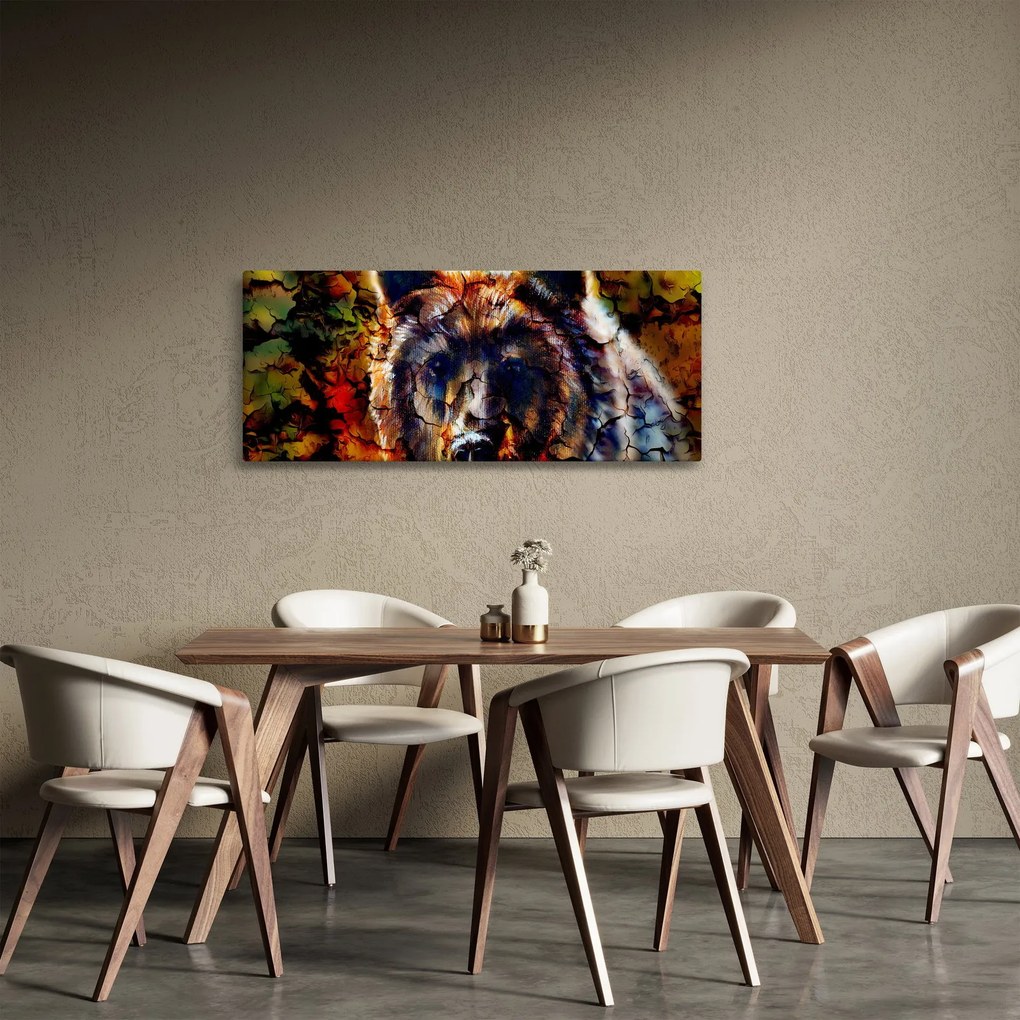 Tablou - Urs,pictură (120x50 cm)