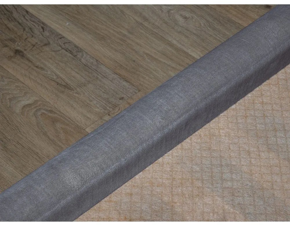 Pat matrimonial 160x200 cm gri închis tapițat cu spațiu de depozitare cu somieră Jade – Bobochic Paris