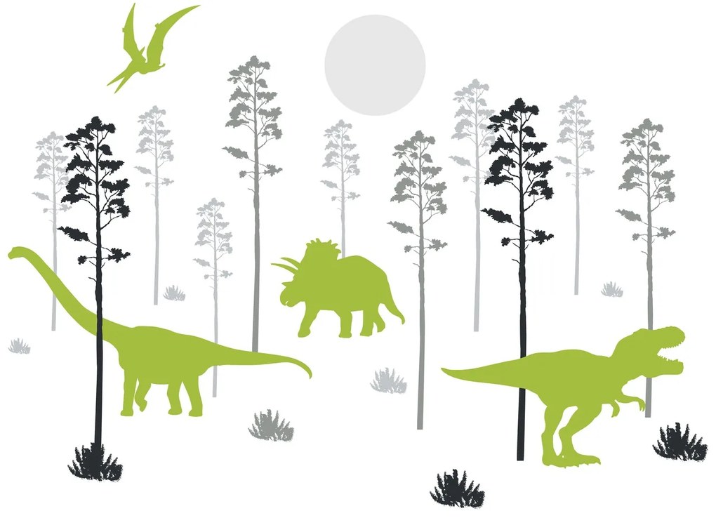 Fototapet - Dinozauri (147x102 cm)