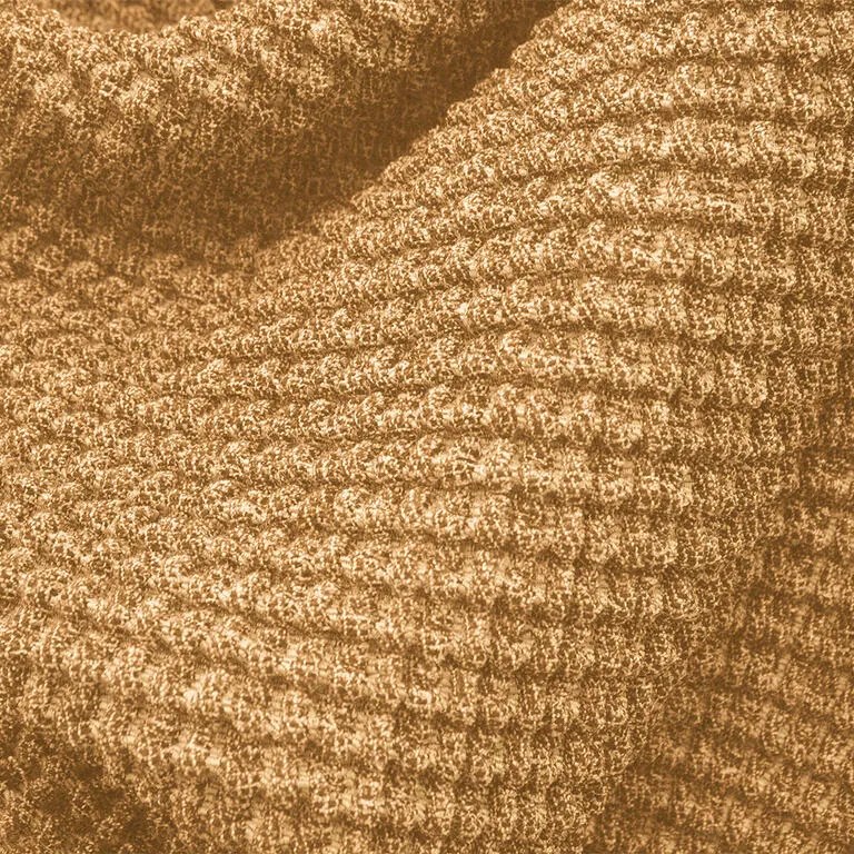 Huse super elastice RUBINIA aurii fotoliu (l. 70 - 110 cm)
