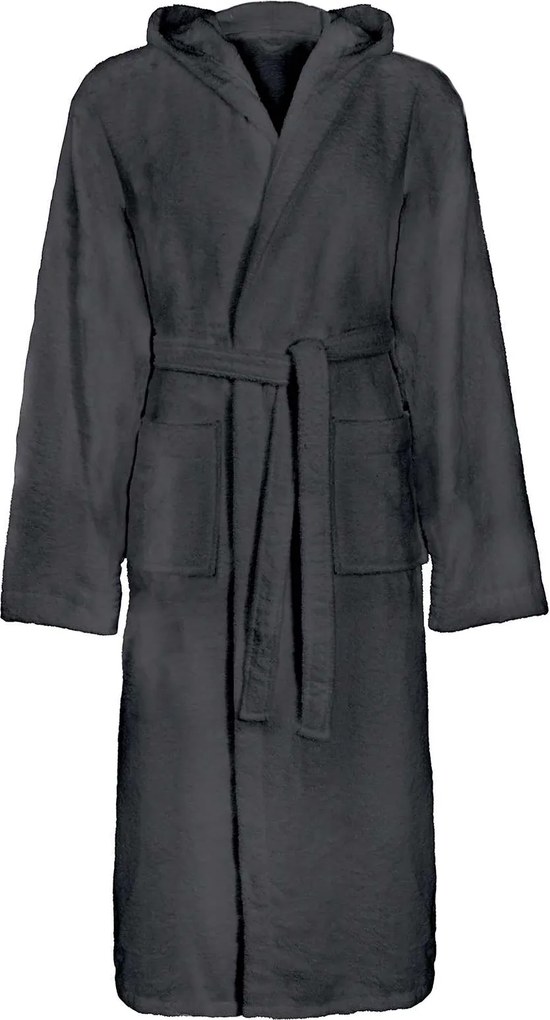 vidaXL Halat de baie KINN Antracit L Bumbac