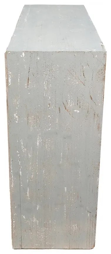 Comoda gri, din lemn, cu aspect vintage, Alhambra