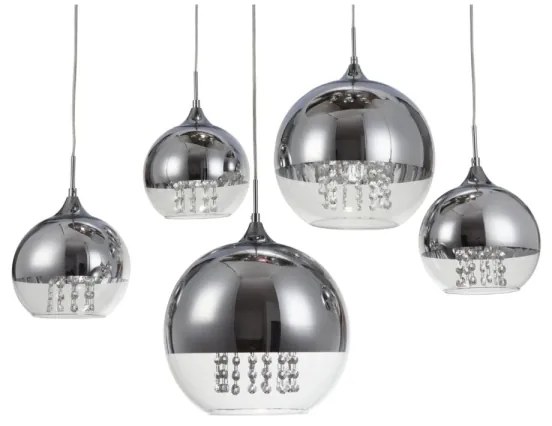 Lustră pe cablu Maytoni P140-PL-170-5-N FERMI 5xE27/60W/230V crom