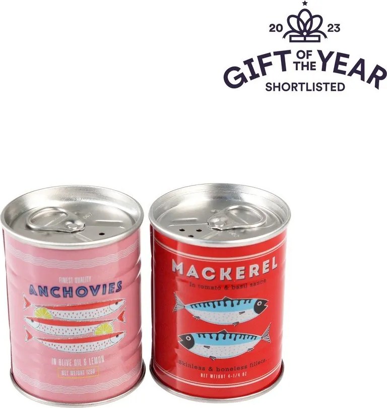 Set solniță și piperniță Fish – Rex London