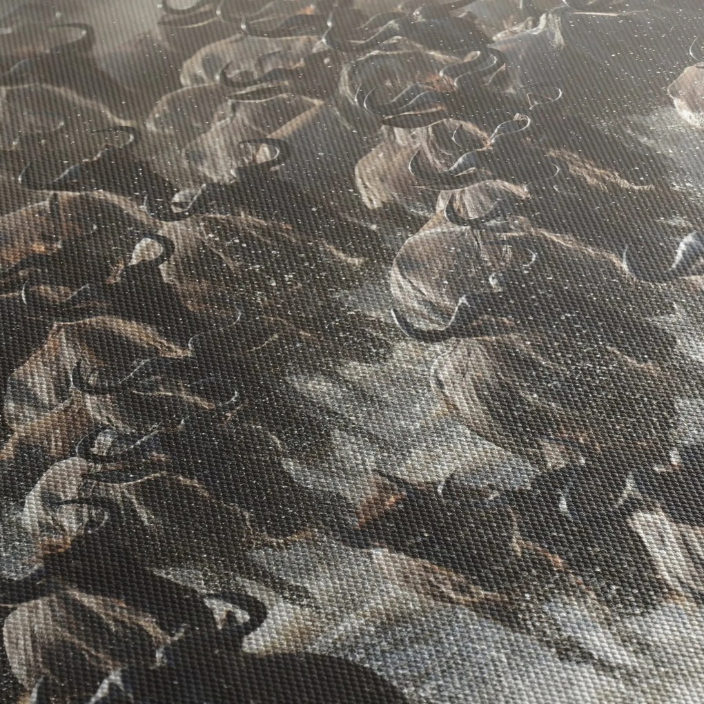 Tablou - Turmă de antilope sălbatice (150x105 cm)
