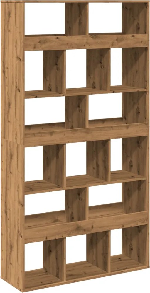 vidaXL Separator cameră stejar artizanal 100x33x187,5cm lemn prelucrat