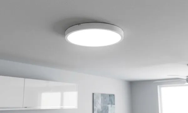 Brilagi ZENNA plafonieră LED pentru baie cu senzor, LED/24W/230V, Ø 35 cm, IP44, albă
