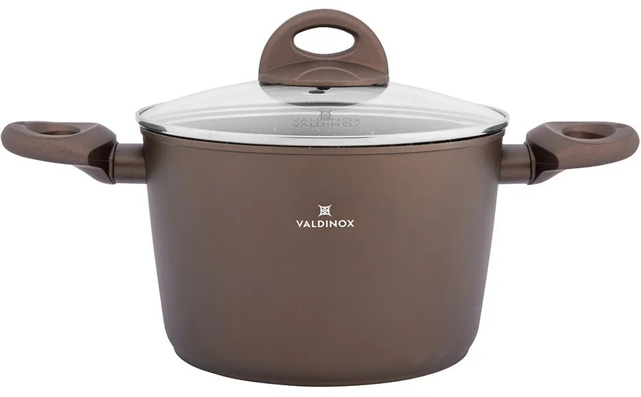Valdinox Aurum Cratiță cu suprafață antiaderentă cu capac, 20 cm, 3,2 l