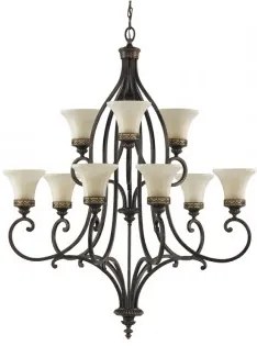 Candelabru clasic DRAWING ROOM 9 becuri E27 Elstead FE/DRAWINGRM9