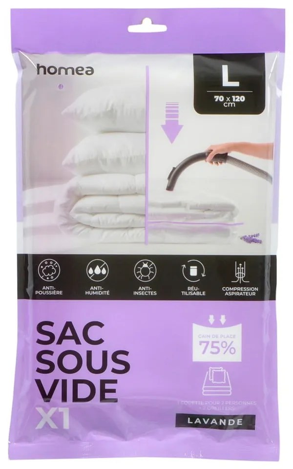 Sac de vidat Lavender – Homéa