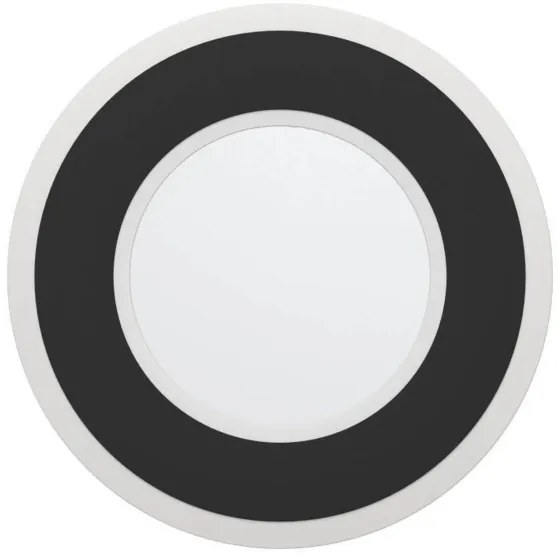 Aplică LED Eglo 901237 MACCHIONI LED/12W/230V 4000K negru