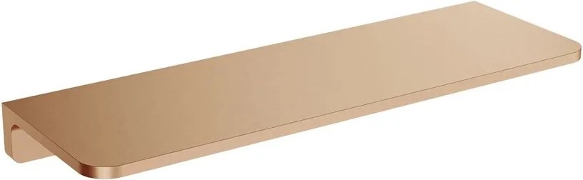 Etajera alama Omnires Modern Project cupru periat 30x10 cm