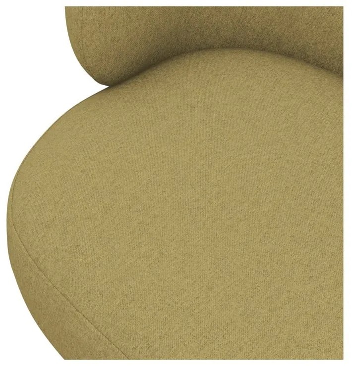 Fotoliu galben muștar Hina – Makamii