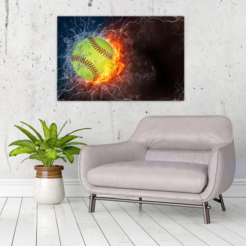 Tablou - Minge de tenis (90x60 cm)