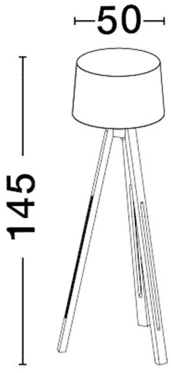 Lampadar/Lampa de podea design modern LE ROY