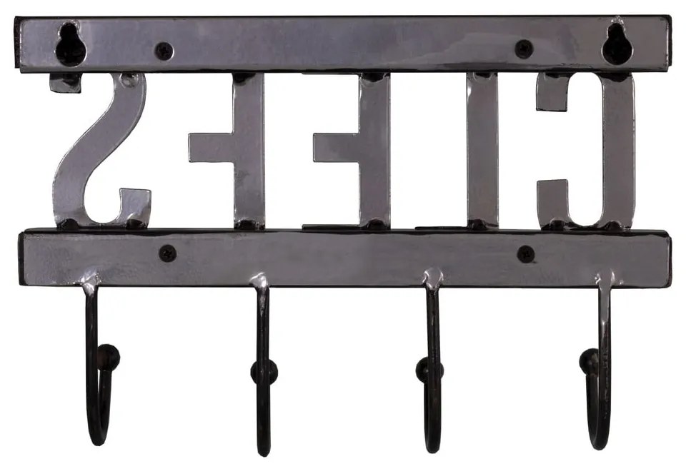 Cuier pentru chei de montat pe perete din lemn – Antic Line