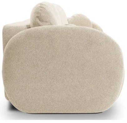 Canapea extensibilă OLBIA, 3 locuri, bej