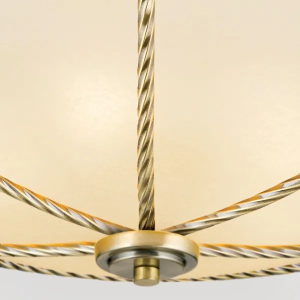 Plafonieră Orion DL 7-567/56 MAURO 5xE27/60W/230V d. 56 cm bronz