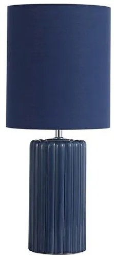 Searchlight EU22353AZ - Lampă de masă GROOVE 1xE14/60W/230V, albastră