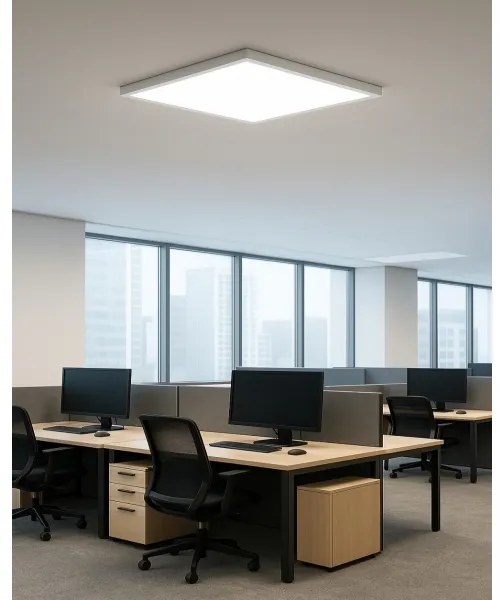 Plafonieră LED 40W/230V 3000/4000/6500K 50x50 cm alb