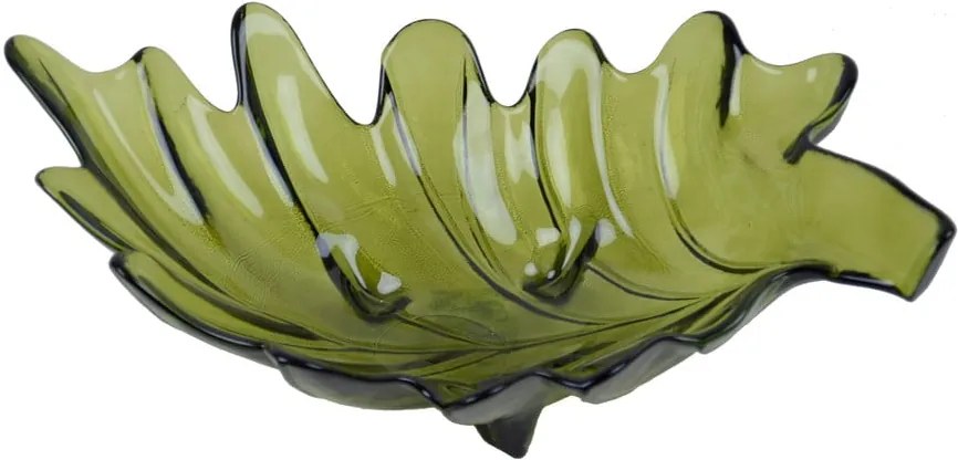 Bol din sticlă reciclată Ego Dekor Parra, 11 x 35 cm, verde
