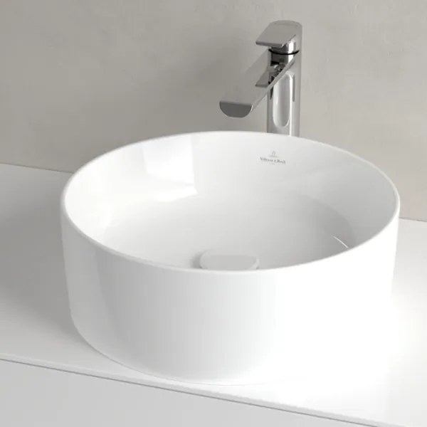 Villeroy & Boch COLLARO 4A184001 - Chiuvetă pentru blat Ø 40 cm, ceramică, albă