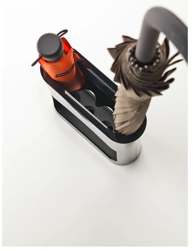 Suport pentru umbrele YAMAZAKI Oval, negru