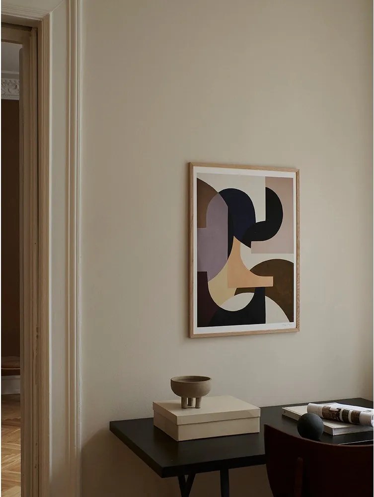 Poster 50x70 cm Rosa – Berit Mogensen Lopez – The Poster Club